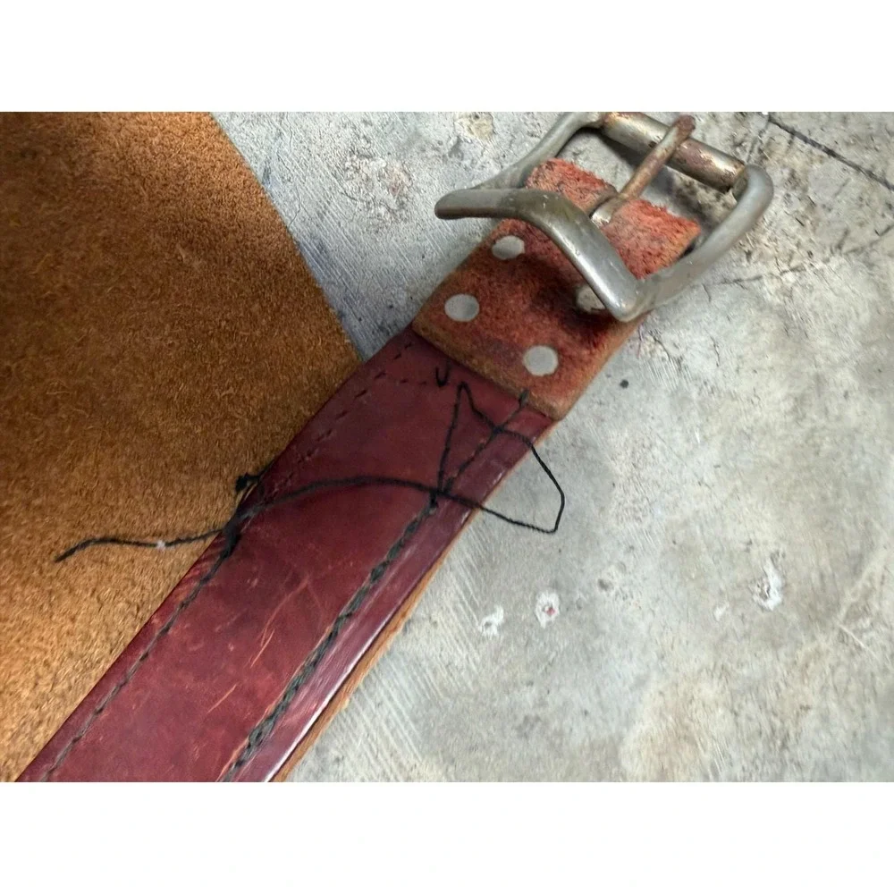 Vintage Leather Farrier Shoeing Chaps Apron